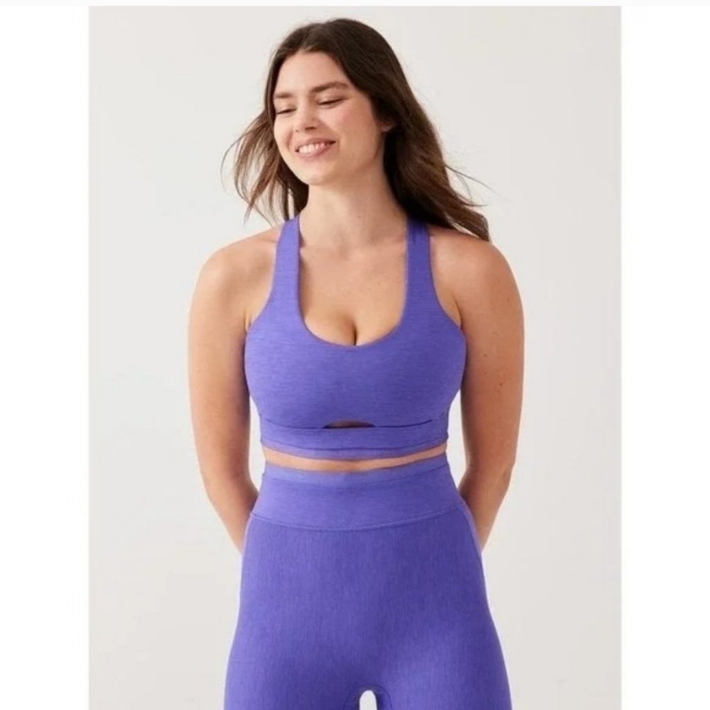 Outdoor Voices Thrive Bra Small Violet